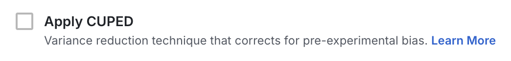 Metric Settings